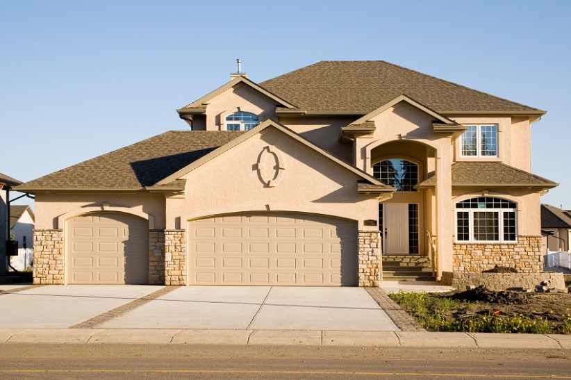 light brown home exterior