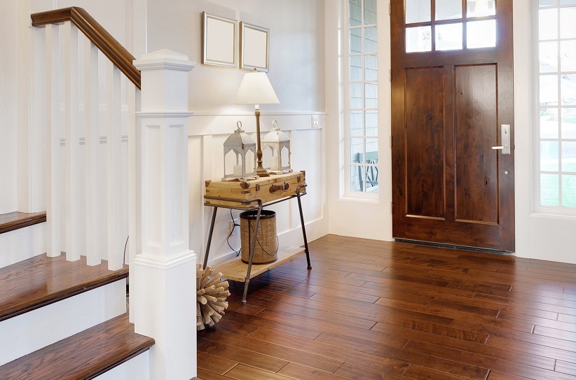 Wood Flooring Entryway