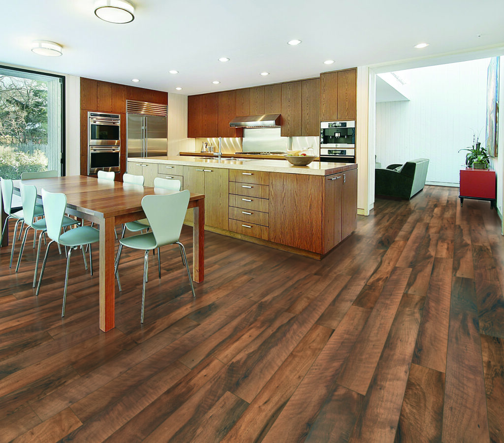 walnut waterproof laminate floor