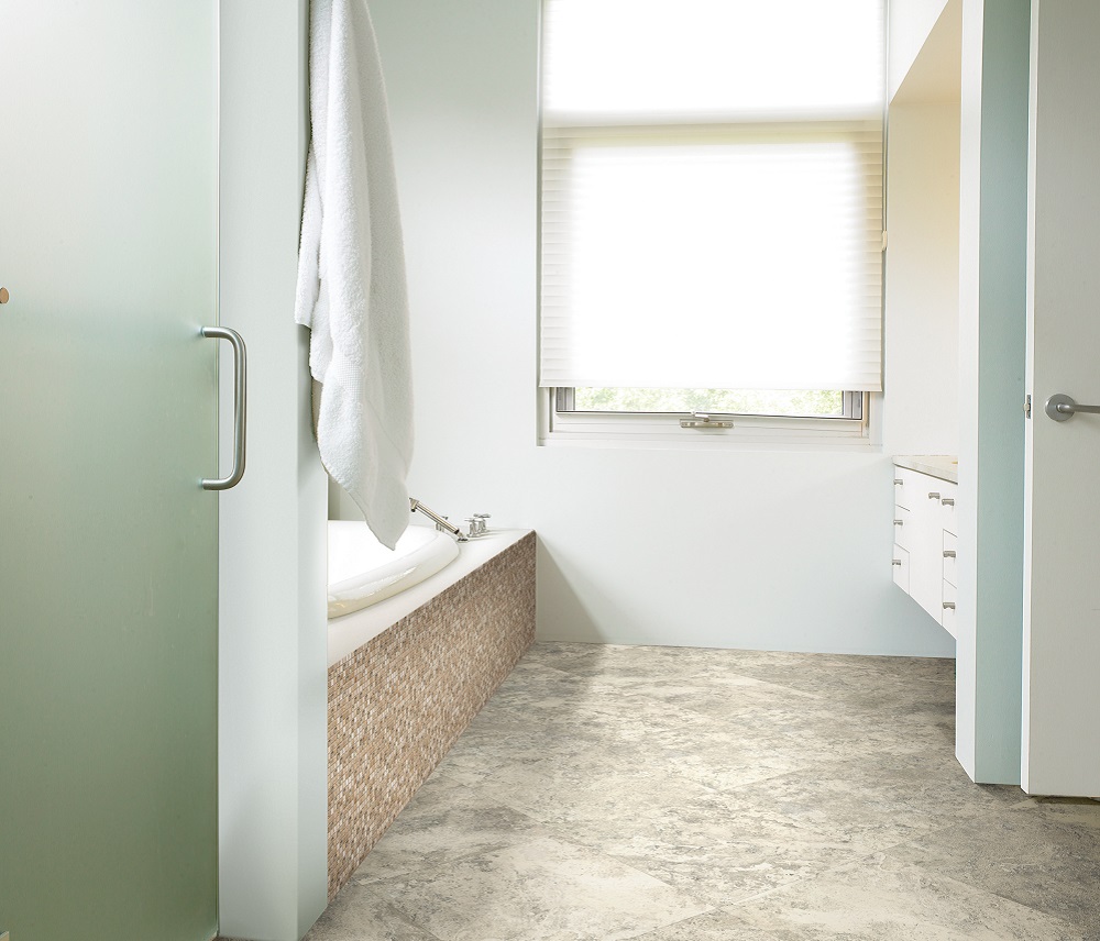 bathroom flooring vinyl