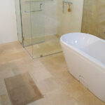tile flooring in bathroom