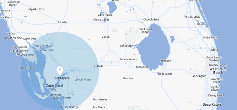 Fort Myers Florida Service Region