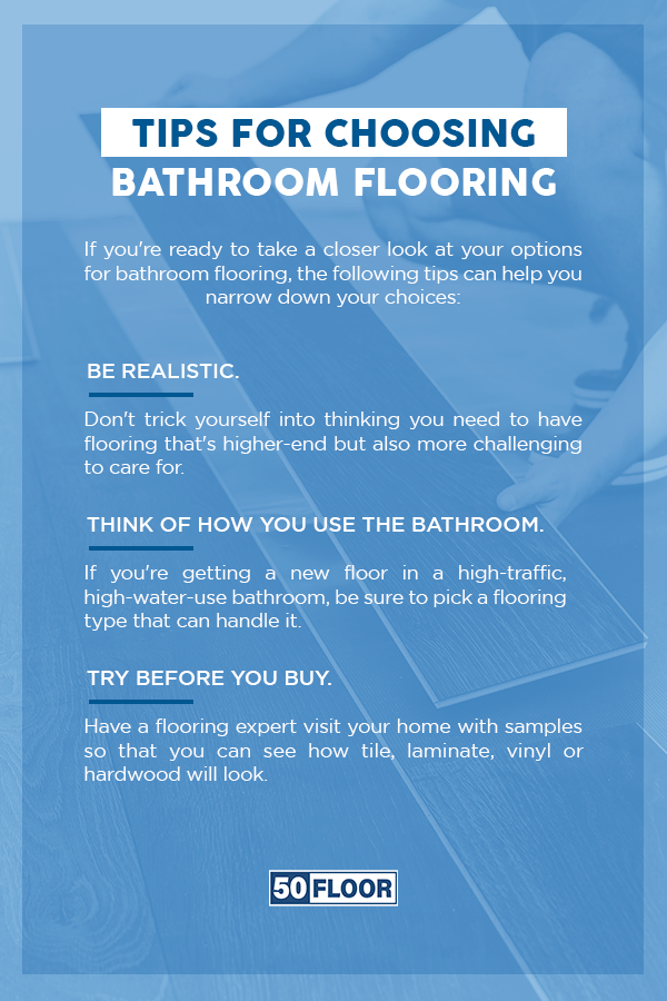 Tips for Choosing Bathroom Flooring