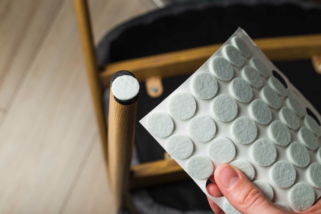 protective pads on furniture